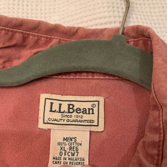VINTAGE L.L. BEAN button up - Picture 2 of 4
